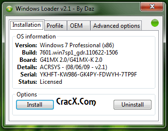 Free Windows 7 Pro Activation Key Crack